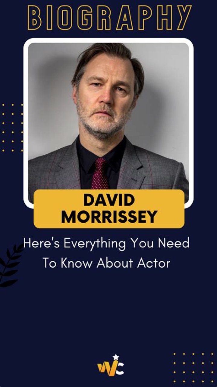 All About Sherwood Star David Morrissey