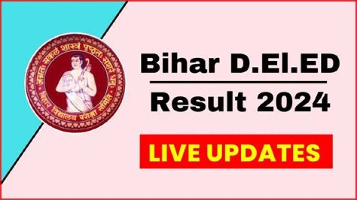 Bihar DElEd Result 2024