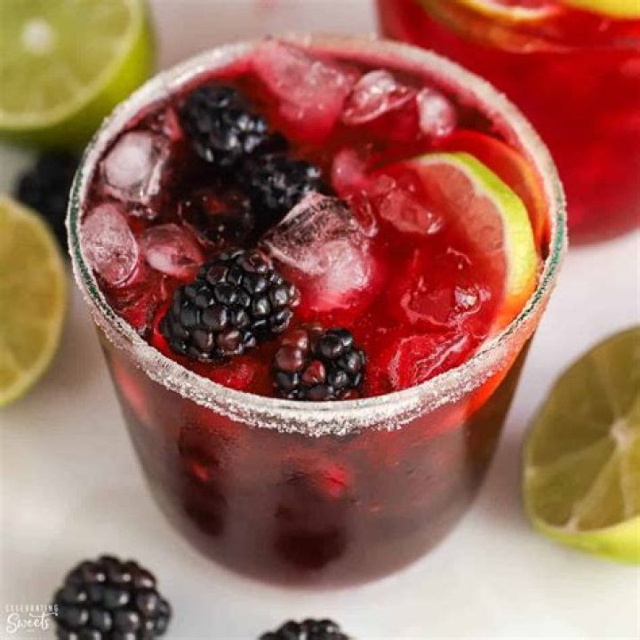 Blackberry Margarita - Celebrating Sweets