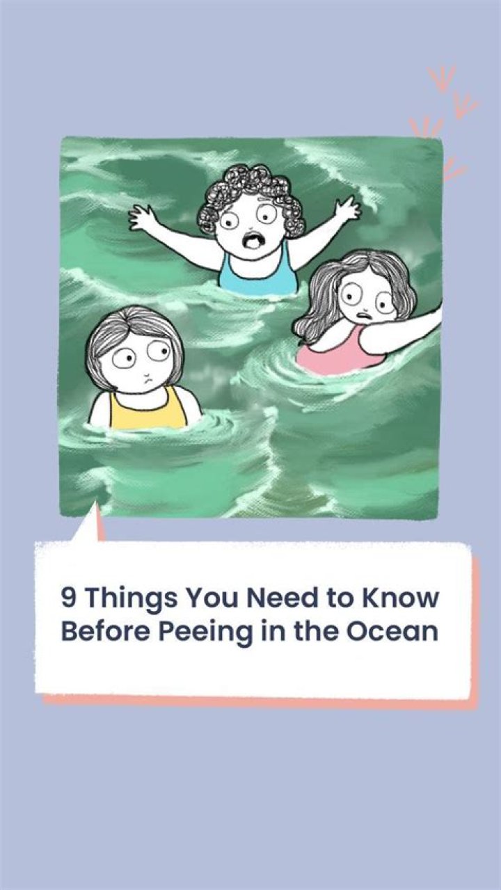 Can you pee in the ocean