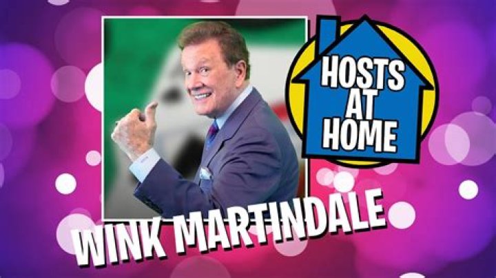 Did Wink Martindale have a son?