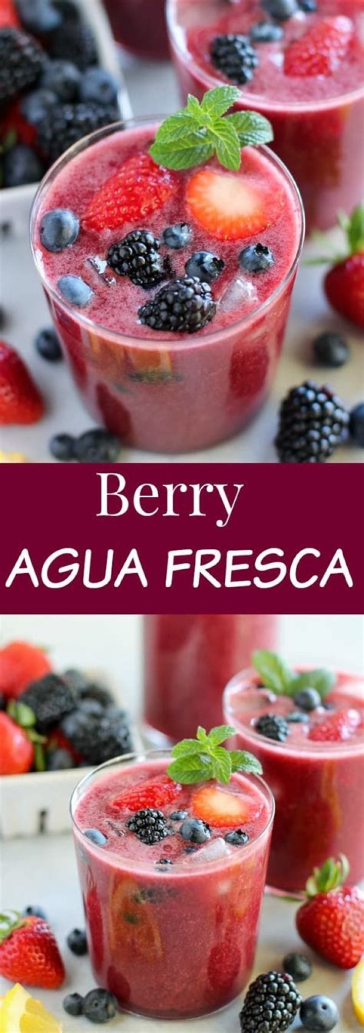 Easy Agua Fresca - Celebrating Sweets