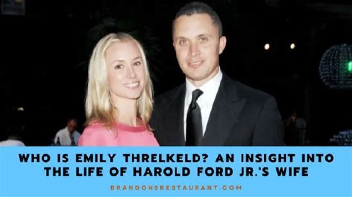Emily Threlkeld Wiki, Net Worth, Married, Children, Facts about Harold Ford Jr. Wife