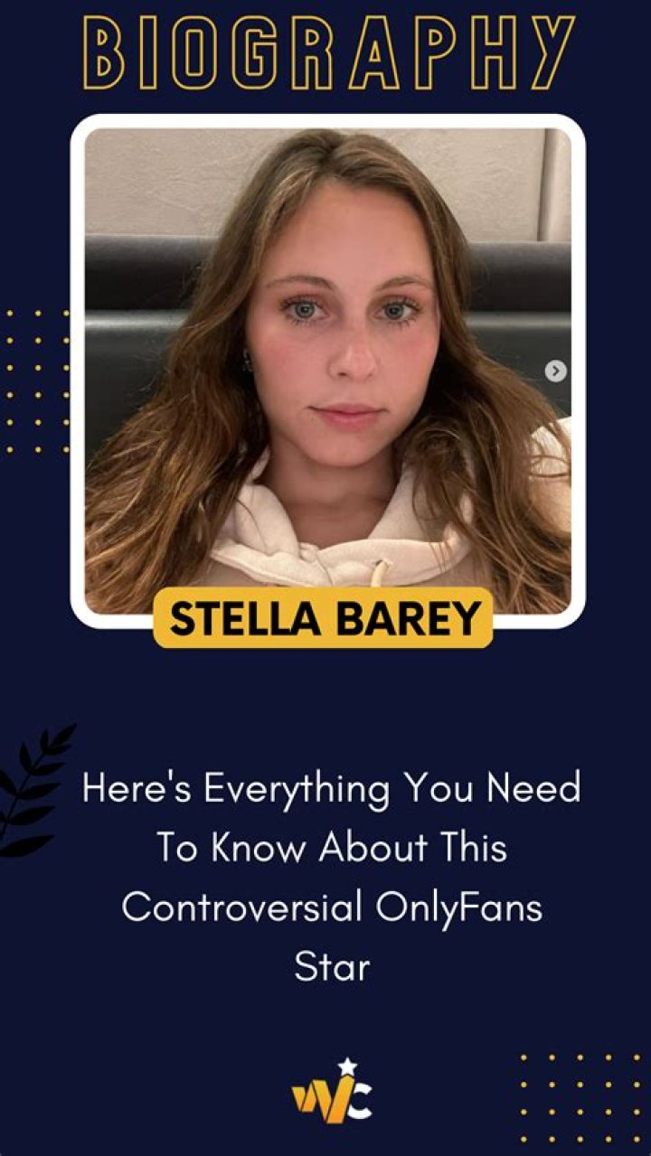 Get To Know Stella Barey, The Controversial OnlyFans Star And 6 Uncanny Facts About Her