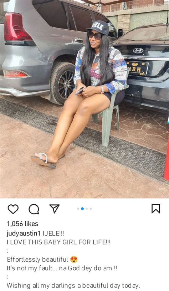 
“It’s Not My Fault, God Is The One Doing It”-Yul Edochie’s Second Wife Judy Austin Hypes Her Beauty 