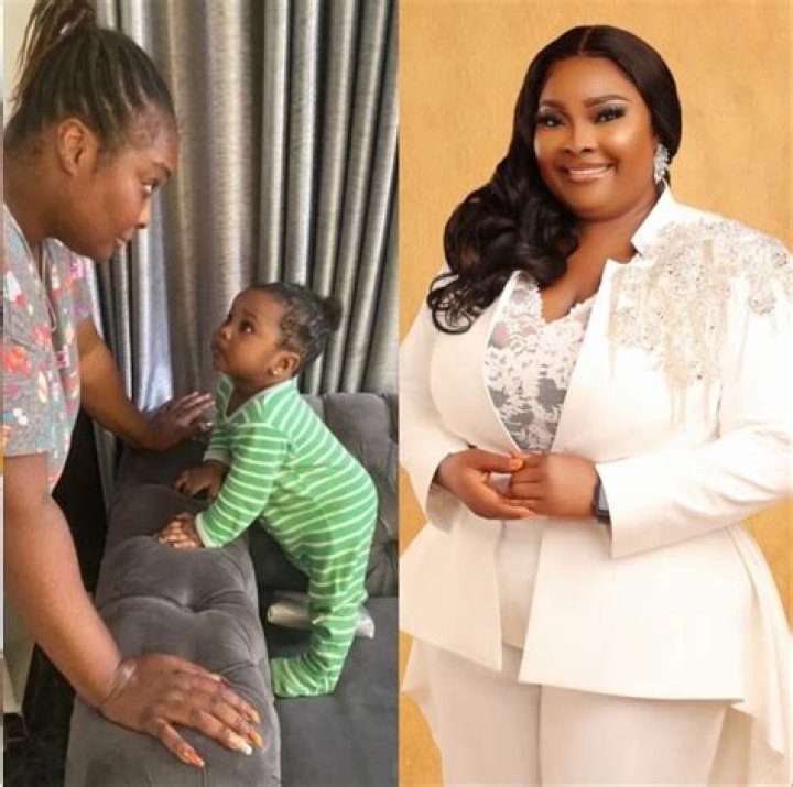 
Nollywood actress Ronke Odusanya is celebrating her beloved mother 
