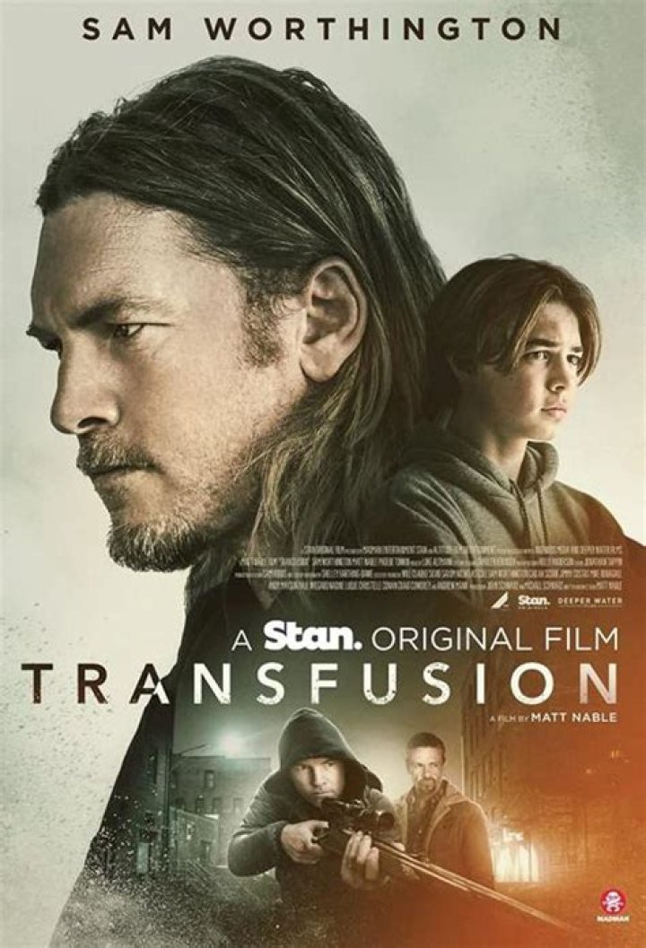 Transfusion 2023 Starring Phoebe Tonkin and Sam Worthington Available For Streaming on Stan