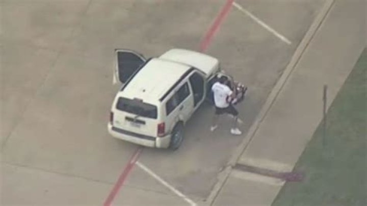 
Two men arrested after wild police chase with baby in car 