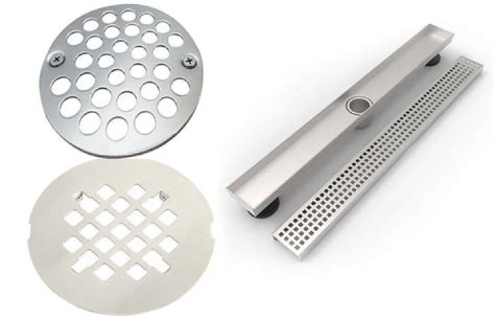 Types of shower drain covers