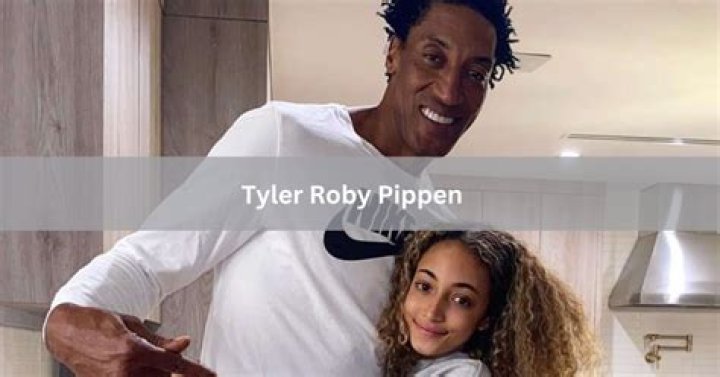 Unveiling Tyler Roby Pippen: The Rising Star