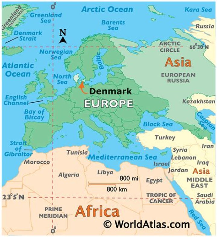 Where is denmark located