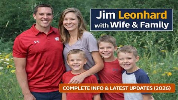 
Who are Jim Leonhard s Parents? Jim Leonhard Biography, Parents Name and More 